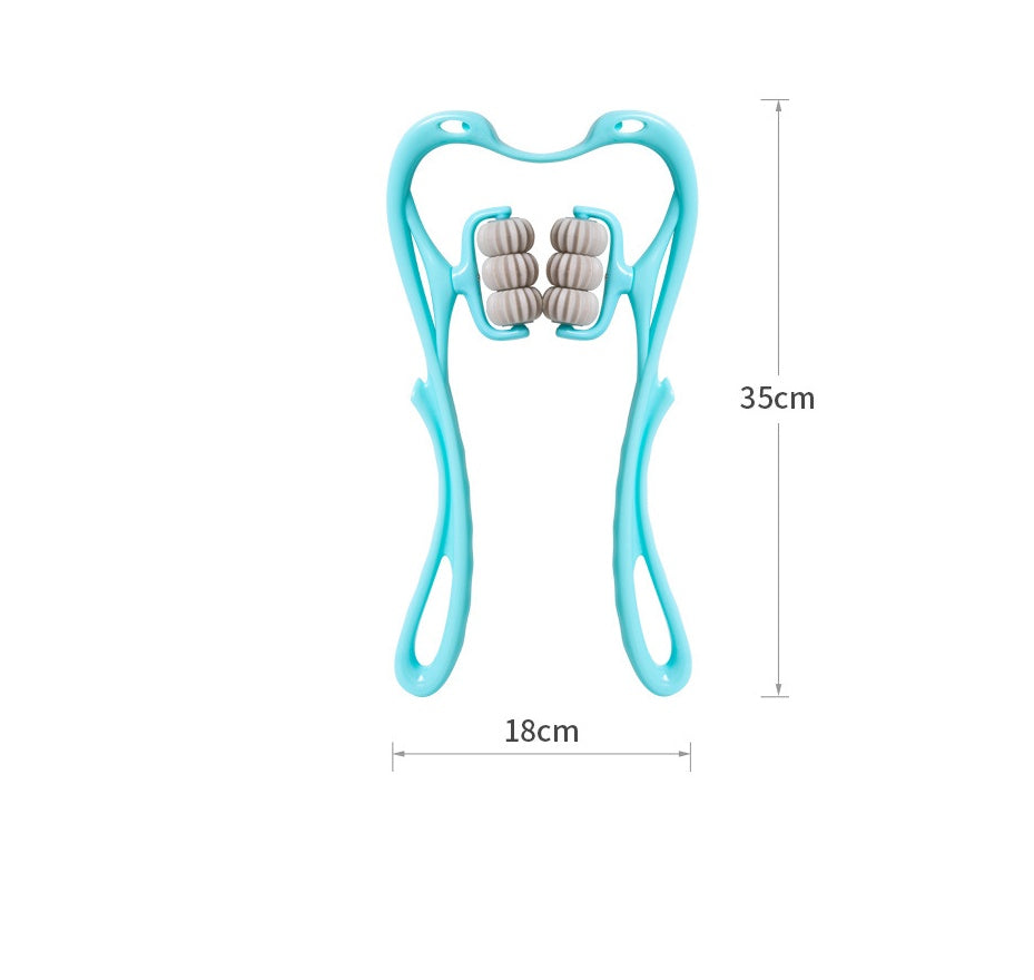 Neck Massager - Multifunctional Manual Roller Massage Tool