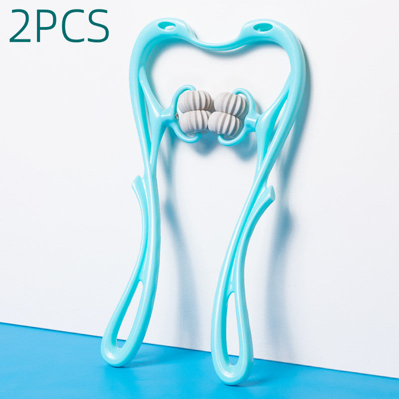 Neck Massager - Multifunctional Manual Roller Massage Tool